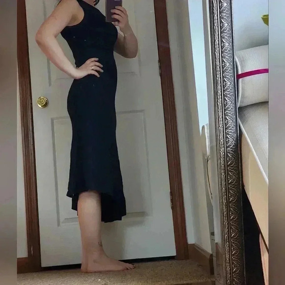 COPY - Nicole Miller Navy Maxi dress - Picture 14 of 16